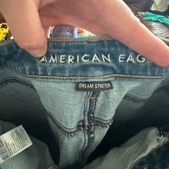 American Eagle distressed stretchy size 6 normcore jeggings - Picture 2 of 4